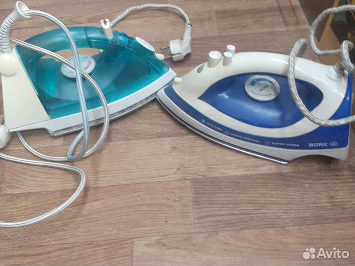 Утюг Philips+сименс+борк(рабочие)