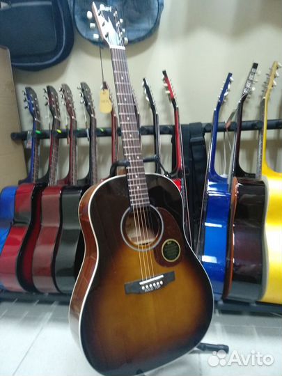 Гитара электро-акустическая Cort earth100ssf-SB