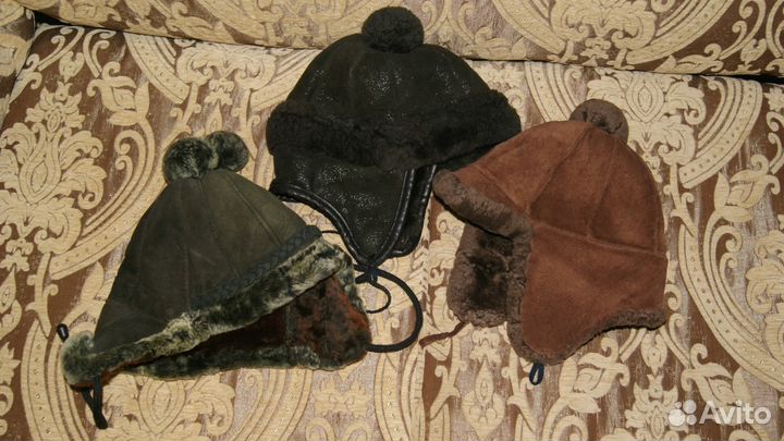 Шапки из дубленки