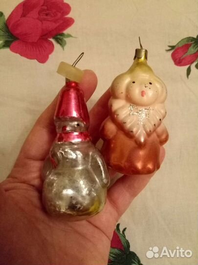Елочные игрушки СССР