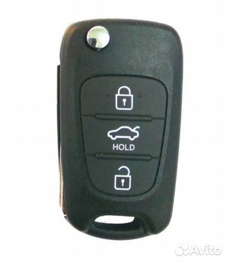 Ключ Хюндай Solaris 433 MHz с чипом