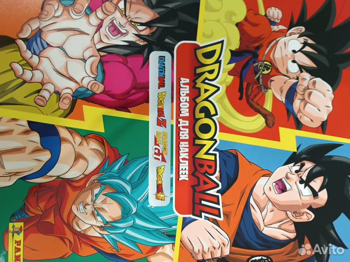 Наклейки DragonBall Panini