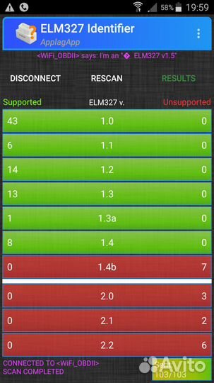 ObdII (OBD 2) ELM 327 v 1.5 на чипе PIC18F25K80
