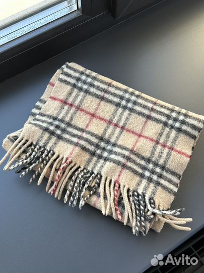 Шарф burberry оригинал