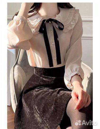 Блузка в японском стиле Jirai Kei