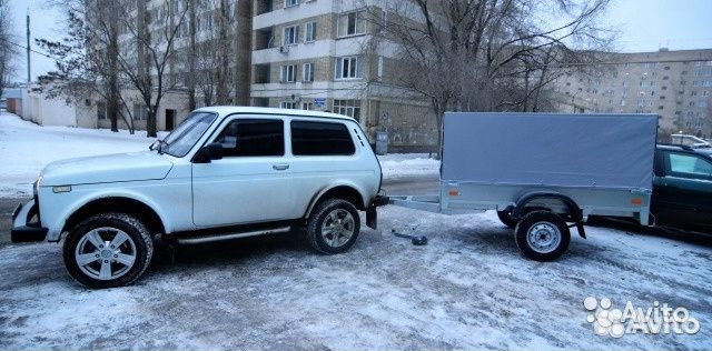 Прицеп сст - 7132-2К средний тент