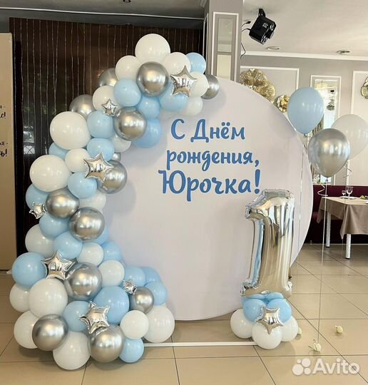 Оформление воздушными шарами