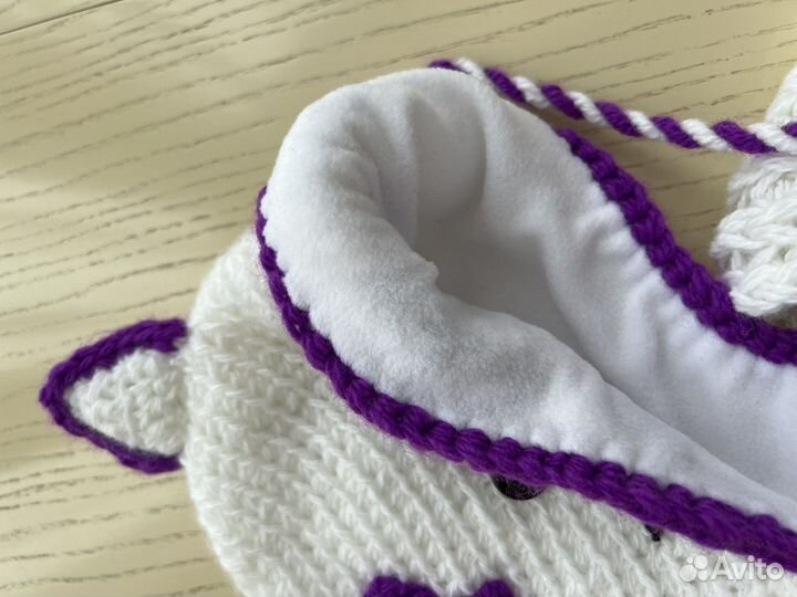 Комплект шапка, шарф