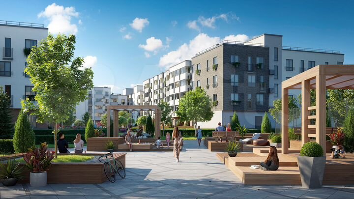 2-к. квартира, 46,8 м², 1/5 эт.