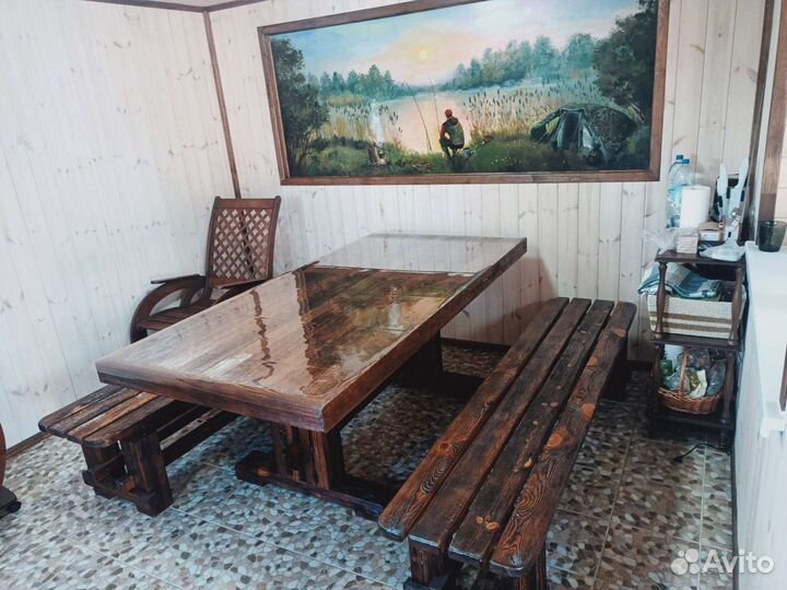 Столярные услуги,стол,стул,браширование,обжиг