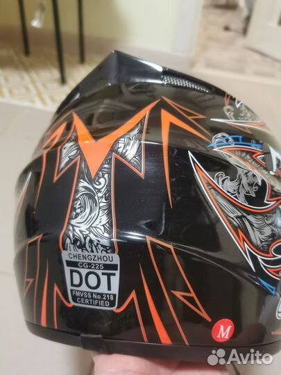 Шлем для мотокросса