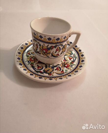 Чашка с блюдцем, кофейная пара