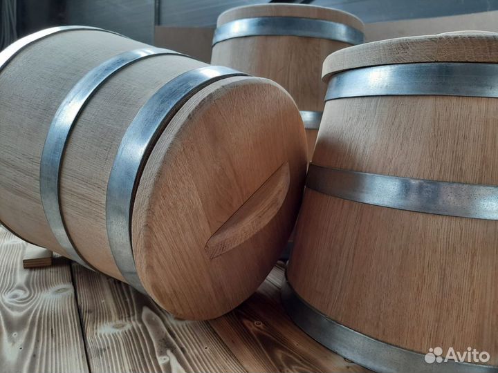 Бочка дубовая