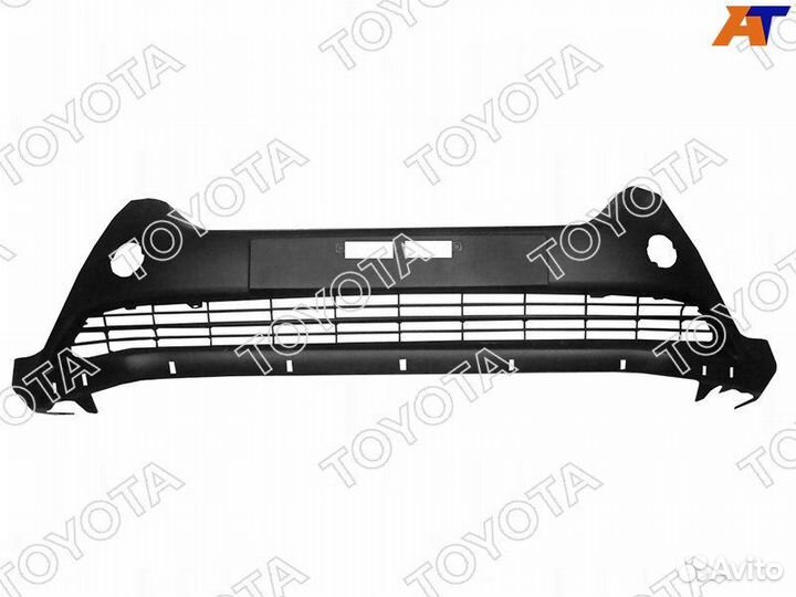 Бампер передний нижний на Toyota Rav 4 2013 - н.в