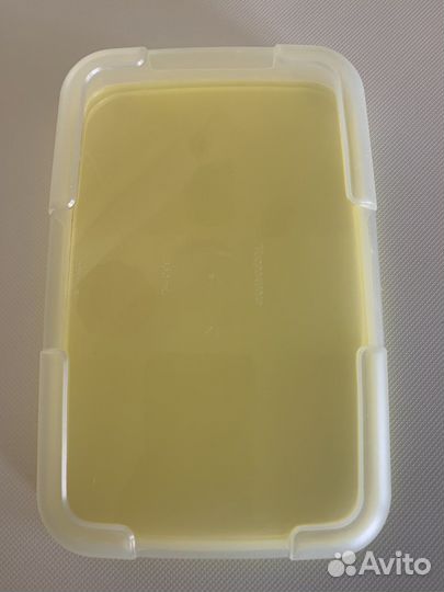 Tupperware контейнер и компактус