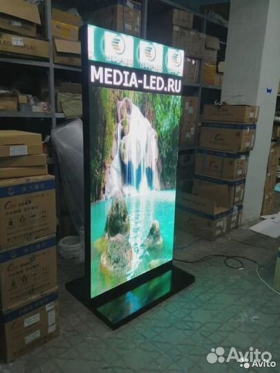 Светодиодная видеостойка. LED пилон