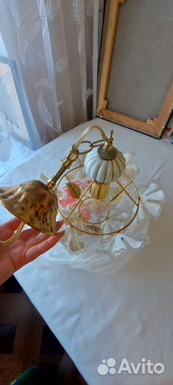 Люстра потолочная бу