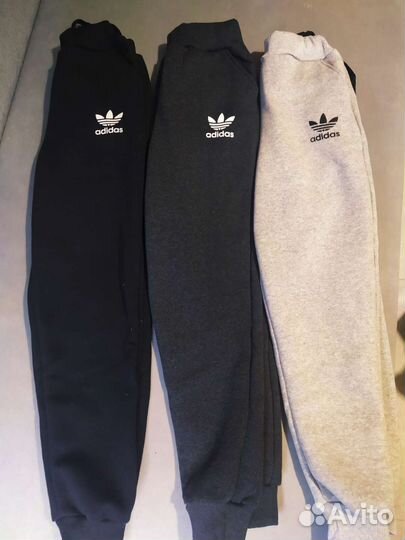 Штаны адидас-фила утеплённые