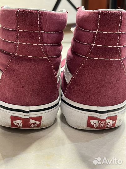 Высокие кеды vans женские