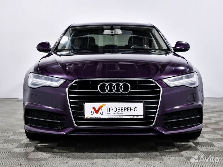 Audi A6 2.0 AMT, 2017, 177 054 км
