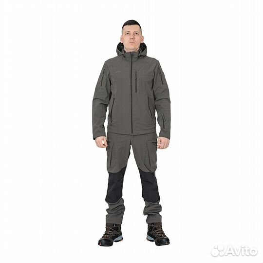 62385 Куртка Werwolf Shark Light софт-шелл тёмно-о