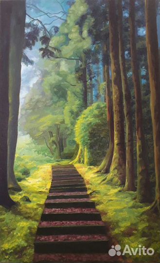 Картина маслом на холсте