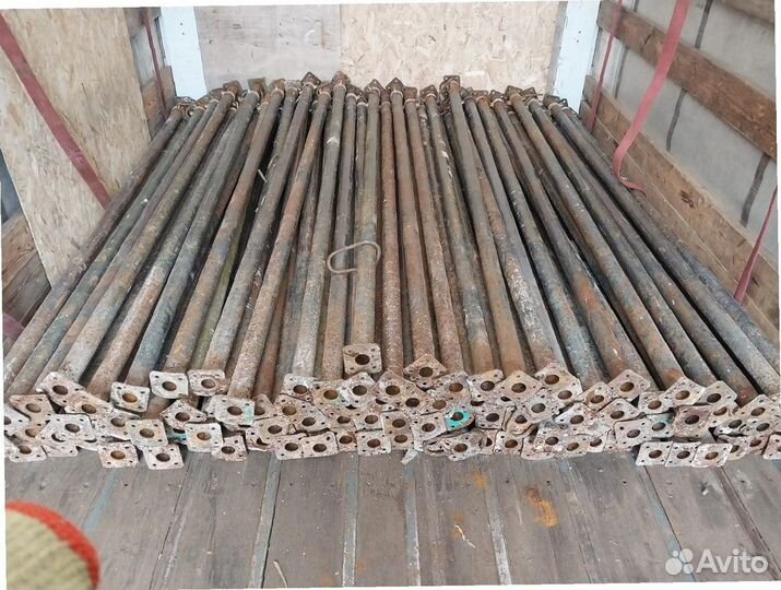 Использованные телескопические стойки в хорошем состоянии