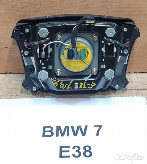 Подушка безопасности водителя BMW 7 E38 до рест
