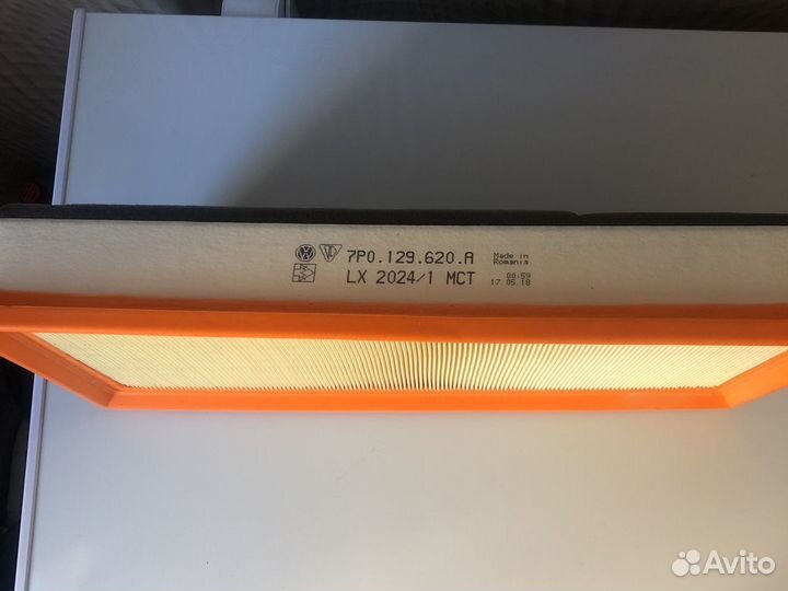 Фмльтр воздушный VW Touareg оригинал