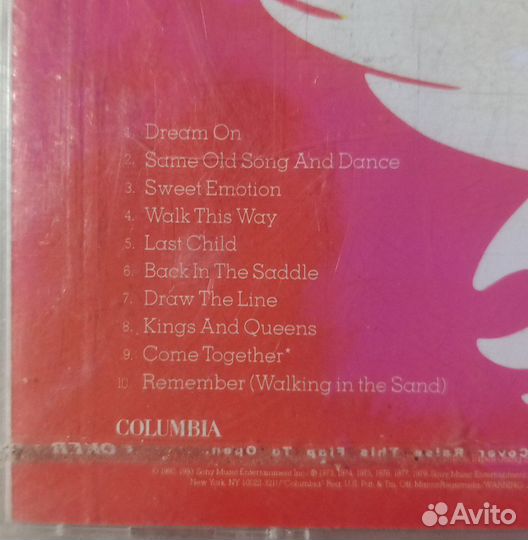 Aerosmith CD