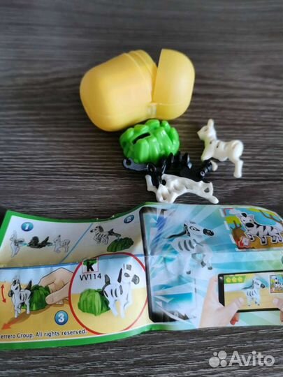 Киндер сюрприз natoons 2021 животные