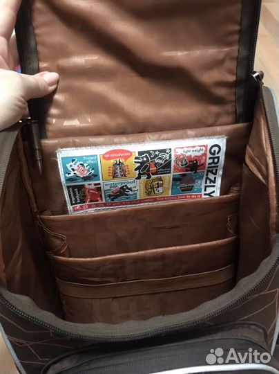 Рюкзак школьный для мальчика grizzly