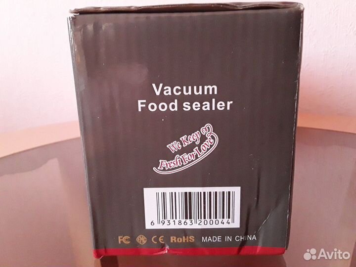 Пищевой вакуумный упаковщик QH 02