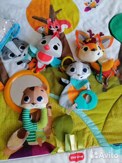 Развивающий коврик tiny love солнечная полянка