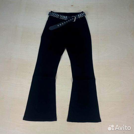 Джинсы Balenciaga type клеш серые