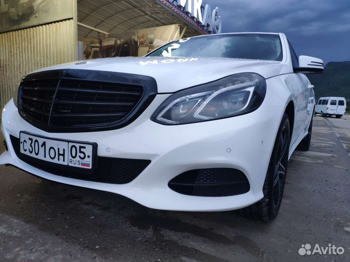 Mercedes W212 E-класс E200 Передний бампер