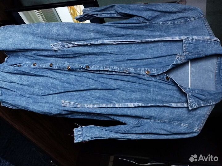 Джинсовое платье