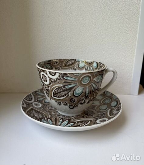 Чайная пара «Осенние цветы» Славина лфз