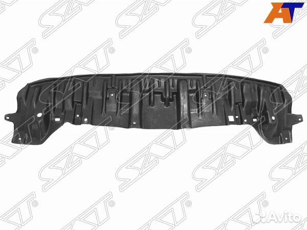 Защита бампера toyota prius W3# 09-15