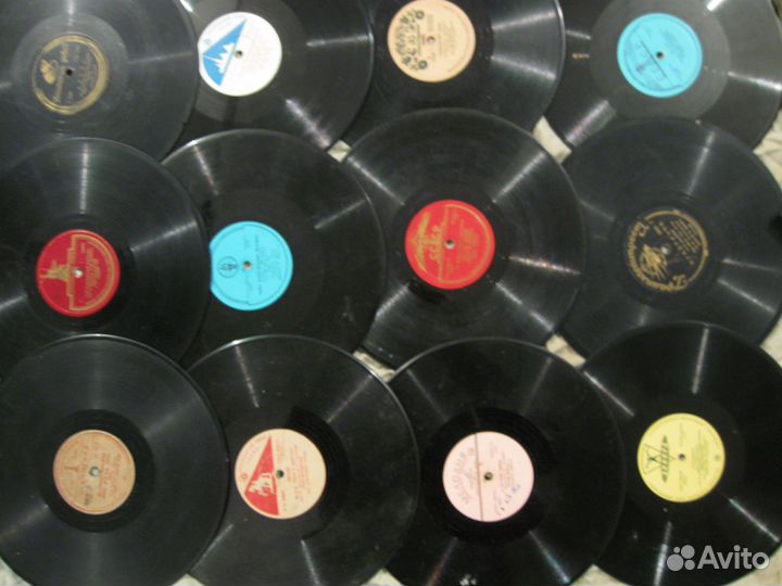 Грампластинки СССР 50 х годов