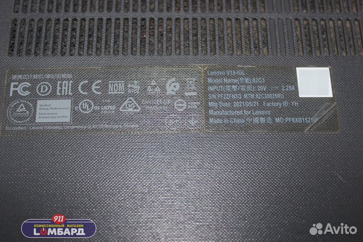 Ноутбук Lenovo V15-IGL