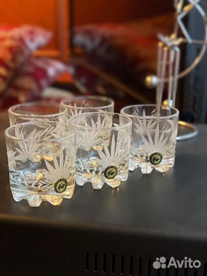 Рюмки стопки хрустальные Гусь хрустальный