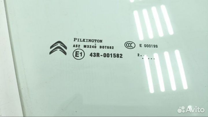 Стекло двери переднее правое Citroen C4 B7 EP6CDT