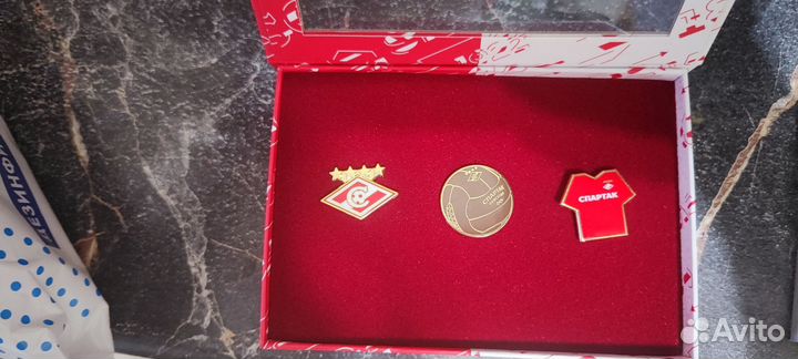 Набор значков Спартак