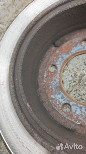 Диски тормозные задние mitsubishi lancer 10 asx