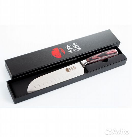 Нож кухонный японский Сантоку, поварской