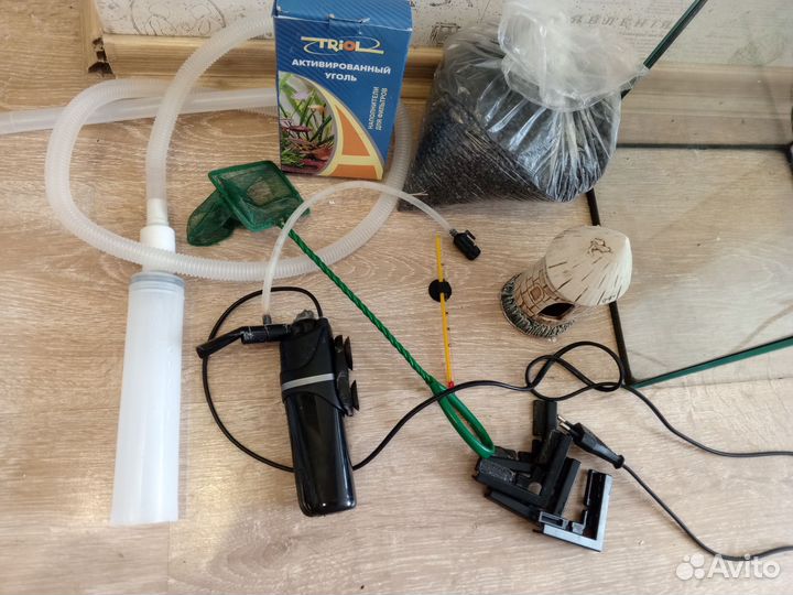 Аквариум с принадлежностями