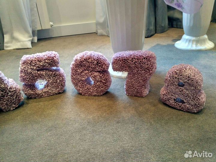 Цифры для декора