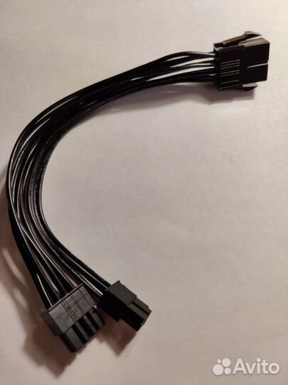 Разветвитель питания процессора 8pin - 8pin+4pin