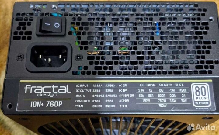 Fractal Design ion 760W Platinum